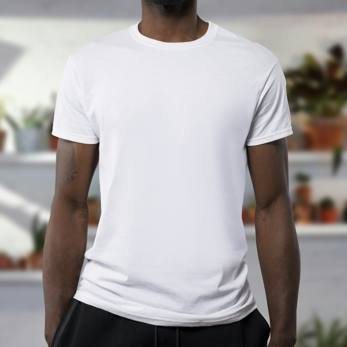 S3Egzq Men's Classic Crew Neck T-Shirt — Soft Cotton Everyday Tee